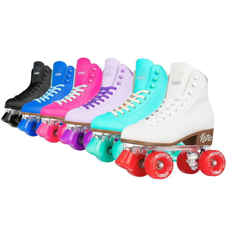 Rollr Grl Astra - Colorful Freestyle Roller Skates - Gold/Black